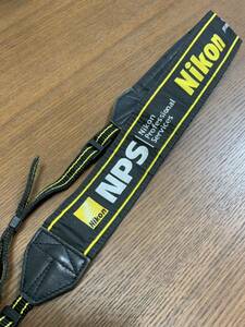 ニコン プロフェッショナルサービス Nikon Professional Service NPS ストラップ 刺繍 美品 純正 送料無料