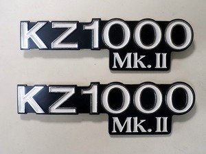 ★本物★KZ1000MK2サイドカバーエンブレム★送料180円★