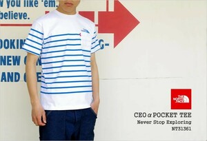 ノースフェイス☆THE NORTH FACE☆セオアルファポケットティー☆半袖Tシャツ☆CEO A POCKET TEE☆S☆定価4620円☆