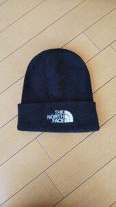 数回使用☆THE NORTHFACE☆ノースフェイス☆ビーニー☆ニットキャップ☆帽子☆ニット帽☆ブラック