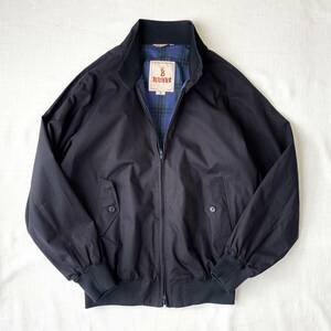 ■1円〜 ＜別注・美品!!＞■BARACUTA バラクータ×ビームスプラス ハリントンジャケット G9 スイングトップ ネイビー 紺 38(M) BRCPS0598