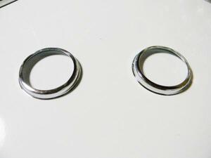  new goods Rover Mini for glass turn signal for plating ring cover 2 piece 