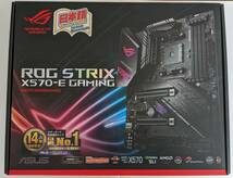 【送料無料】動作品 ASUS ROG STRIX X570-E GAMING マザーボード ATX ソケットAM4 Wi-Fi 6（802.11ax）_画像1