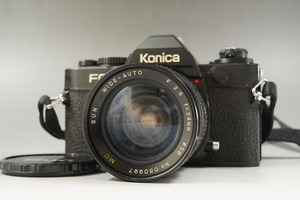 1円~【895】Konica／コニカ　FC-1　／LENDS　WIDE-AUTO　F:2.5　f＝24mm
