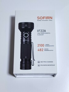 新品未使用 Sofirn IF22A 2100lm 697m LED 懐中電灯 ライト バッテリー無し