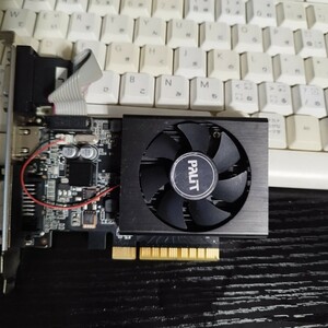 動作確認済み NVIDIA GeForce GTX GT710 2GB DDR3 HDMI DVI D-Sub ショートタイプ ロープロファイル対応 補助電源不要