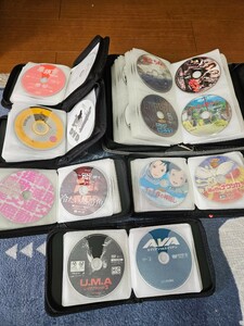 洋画　邦画　アニメ　DVD CD ディスクのみ　大量　約250枚　ケース付き　ジブリ　ワンピース　ラピュタ　ナウシカ　音楽　ライブ　まとめ　