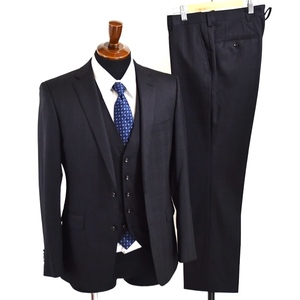 4XB028] Person's for men 3 piece 2. button single suit M YA5 black check no- tuck ultimate standard popular PSU13W77. thing spring autumn 