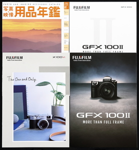 [ new goods unused / free shipping ] photograph * image supplies yearbook 2024 Fuji Film FUJIFILM GFX100Ⅱ X100Ⅵ catalog 