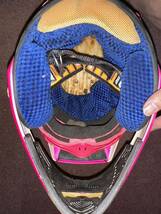axo Sportsレッド ジェットヘルメット モトヘル　当時物_画像5