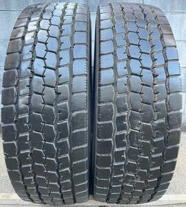 ■中古バリ山95%UP 275/70R22.5 2本セット ブリヂストンM888 夏用ミックスパターン(1FK057)