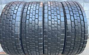 ■中古バリ山95%UP 275/70R22.5 4本セット ダンロップSP680 夏用ミックスパターン(1FK051)