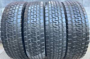 ■未使用に近い 275/80R22.5 4本セット ブリヂストンM890 夏用ミックスパターン(1FK054)