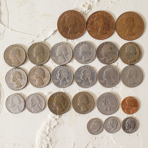 硬貨まとめ売り アメリカ 米国 英国 硬貨 色々 レトロ コイン ペニー 