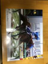 競馬昨年フェブラリーステークスレモンポップ坂井騎手カレンダーポスターセット新品未使用品_画像3