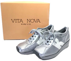  vi tano-vaVITA NOVA 05-6967 SL/c 23.0cm light weight sole use side fastener design comfort sneakers 