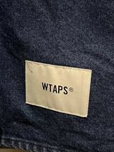 WTAPS / ダブルタップス 22AW WCPO 01 / LS / COTTON. DENIM INDIGO サイズ02/M デニム 長袖シャツ インディゴ_画像3