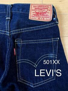 LEVI'S リーバイス 501XX ビッグE デニムパンツ ジーンズ 濃紺 AGE4 キッズ