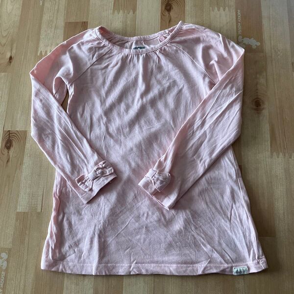 GAP リボン袖長袖トップス(110サイズ)