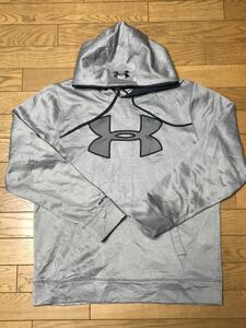 UNDER ARMOUR STORM MEN’S HOODIE size-MD(着丈70身幅59) 中古(美品) NCNR