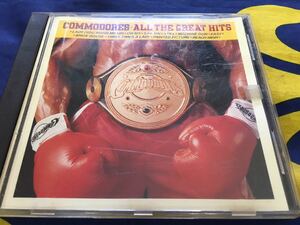 Commodores★中古CD/US盤「コモドアーズ～All The Great Hits」