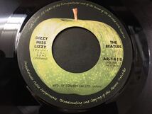 The Beatles★中古7’シングル国内盤「ビートルズ～ディジー・ミス・リジー」_画像3