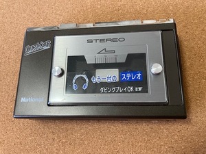 希少品 National RS-J3 One More ステレオカセットプレーヤー 1980年頃の製品 TPS-L2ライバル機 コレクター向け