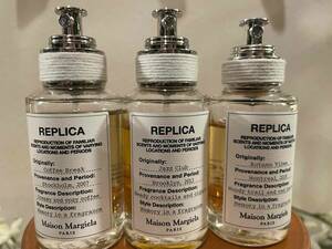 Maison Margiela マルジェラ REPLICA レプリカ　ジャズクラブ・オータムバイブス・コーヒーブレイク　3種セット