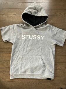 【希少】STUSSY/ステューシー リバーシブル 半袖パーカー/S /060