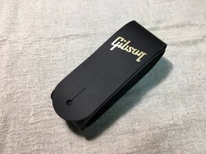 Gibson 純正 未使用 ギター・ストラップ レザー ブラック ギブソン ベース