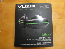 VUZIX ヘッドマウントディスプレイ iWear ビデオヘッドフォン HD対応(1280x720) 3D対応 HMZ-T2 対抗 HDMI ジャンク_画像7
