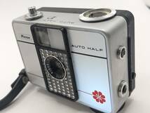 ★希少・シャッター可★ RICOH リコー AUTO HALF E オートハーフ 花柄 レッドフラワー ★ 現状品 #1360_画像3