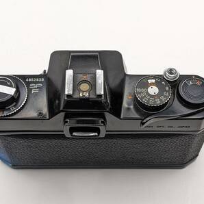 ★実用美品★ PENTAX SPOTMATIC F SPF ブラック ボディ + Super-Takumar 55mm F1.8 レンズセット #1399の画像6