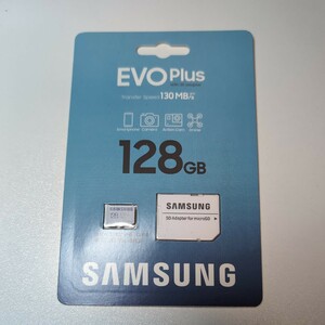 【未開封新品】【送料無料】Samsung EVO Plus MB-MC128KA/EC （128GB） ［2021年モデル］ マイクロSDカード microSDXC UHS-I