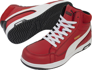 新品 PUMA プーマ 安全靴 HERITAGE AIRTWIST 2.0 RED MID 63.209.0 25.5cm