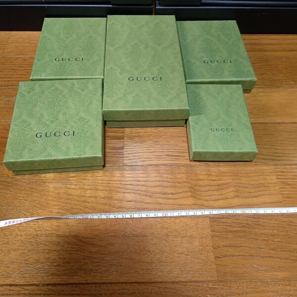 GUCCI　空箱　キーケース　小物入れ　5個セット 空き箱