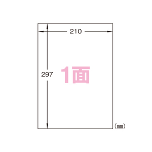 4906186284288 レーザープリンタラベル透明艶消し10枚入 ＰＣ関連用品 ＯＡ用紙 プリンタラベル（レーザープリンタ用） エーワン 284