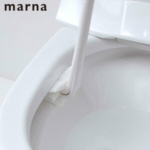 トイレブラシ ケース付き マーナ MAARNA 挟む Stick トイレ ブラシ 使い捨て 収納 衛生的 トイレ掃除 コンパクト 抗菌加工 フチ裏