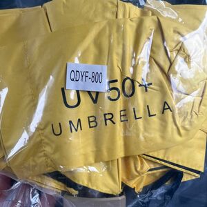 折りたたみ傘　UV50＋　未開封品　黄色　イエロー