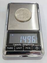 【4661B19】1円 スロバキア 1941年 20コルナ銀貨 約14.9ｇ アンティークコイン SILVER シルバー 外国銭 古銭 硬貨_画像4