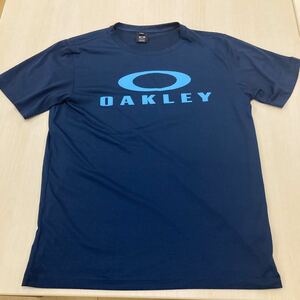 OAKLEY 半袖 Tシャツ メンズ XL ネイビー オークリー スポーツウェア