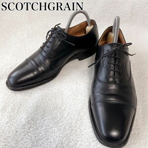 SCOTCHGRAIN スコッチグレインF9052内羽根 ストレートチップ　革靴 ストレートチップ ビジネスシューズ