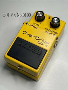 【シリアル 0100】 BOSS OD-1 Over Drive エフェクター ボス オーバードライブ ヴィンテージ