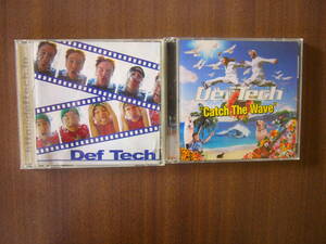 Def Tech アルバムセット /1st「Def Tech」＋「Catch The Wave」ジャンクSideB（INST）のみ