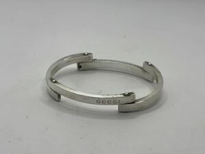 G062 GUCCI ブレスレット バングル 925 シルバー　グッチ 