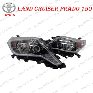  Land Cruiser Prado 150 серия средний период H25.9~H29.9 GRJ150W GRJ151W TRJ150W GDJ150W GDJ151W левый правая фара LED дневной свет 