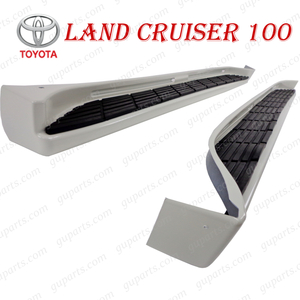  Toyota Land Cruiser 100 HDJ101K UZJ100W ~H19/9 Cygnus type left right side running board white 51773-60140 51773-60140