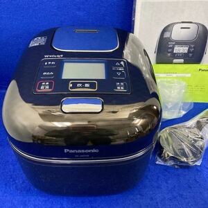 展示美品★保証★Panasonic パナソニック SR-JW058-KK 可変圧力IHジャー炊飯器 (3合炊き) Wおどり炊き 可変圧力+大火力 シャインブラック