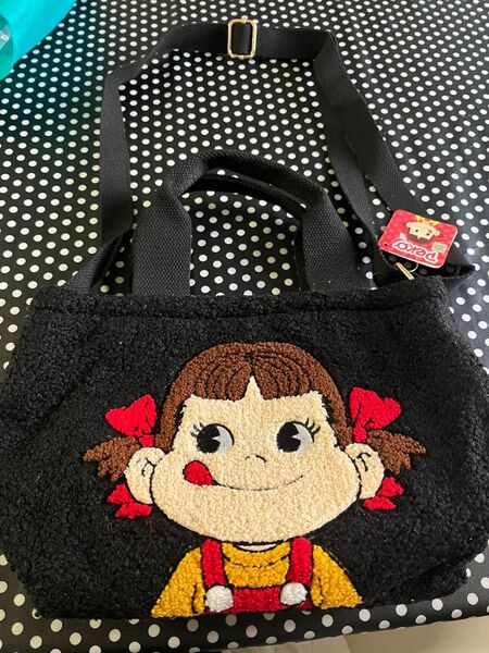 ペコちゃん トートバッグ 韓国限定 タグ付き