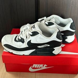 NIKE エアマックス90 25.5cm ナイキエアマックス90 白黒 エアマックスパンダ AIR MAX90